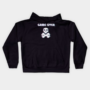 Game Over Glitch Kids Hoodie